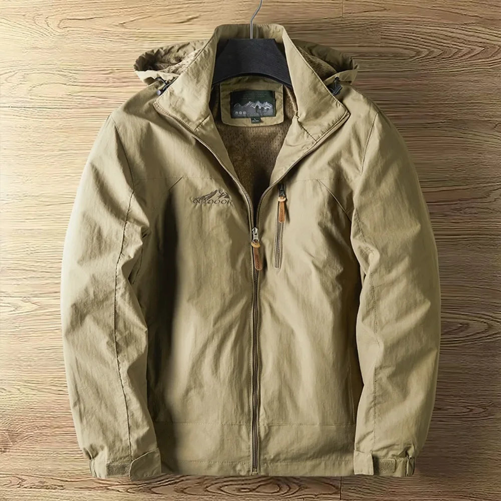 Tobias | Men's Waterproof Rain Jacket | Breathable Outdoor Coat