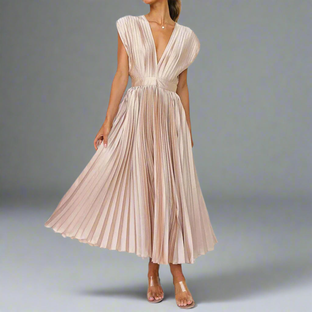 Samantha | Chic Midi Dress for Any Event