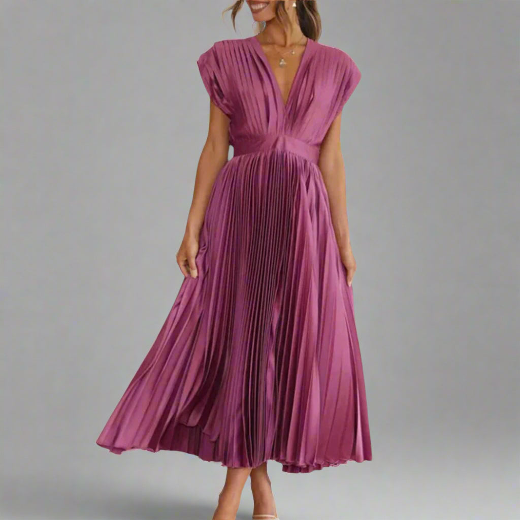 Samantha | Chic Midi Dress for Any Event