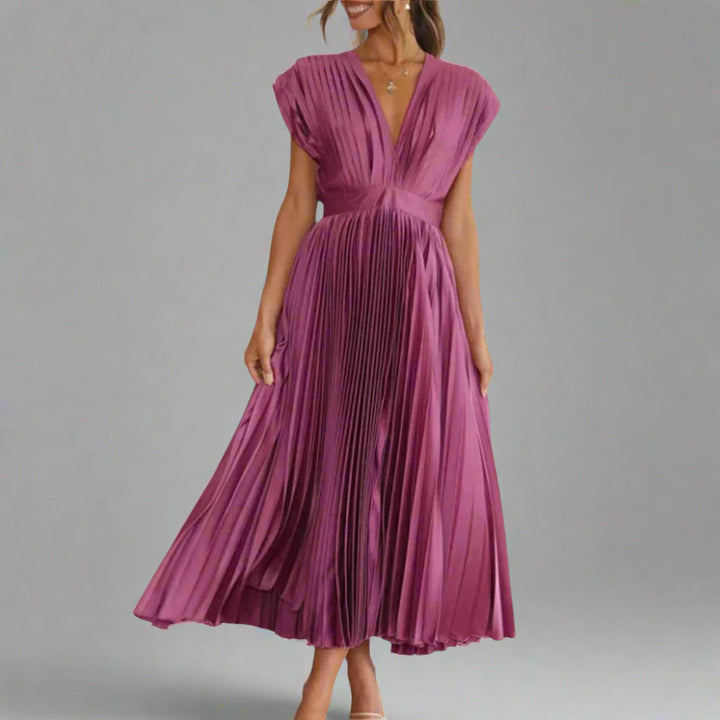 Samantha | Chic Midi Dress for Any Event