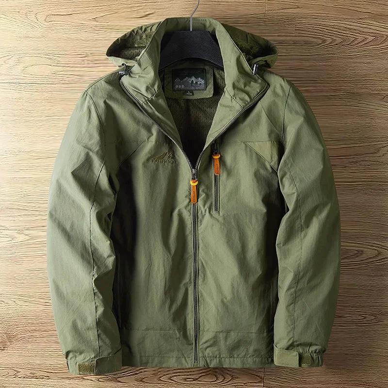 Tobias | Men's Waterproof Rain Jacket | Breathable Outdoor Coat