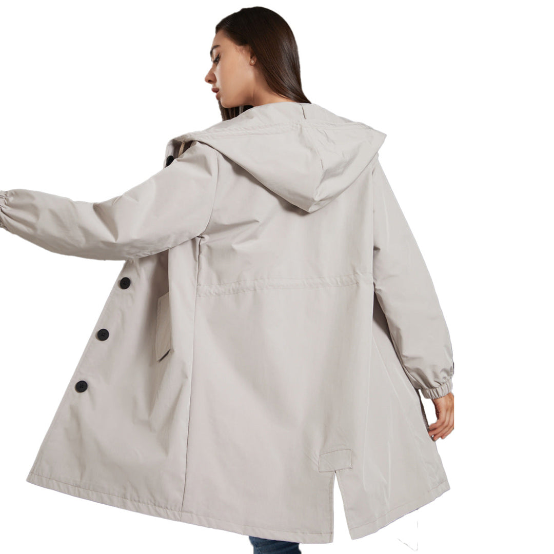Lucy | Stylish Women's Raincoat with Hood