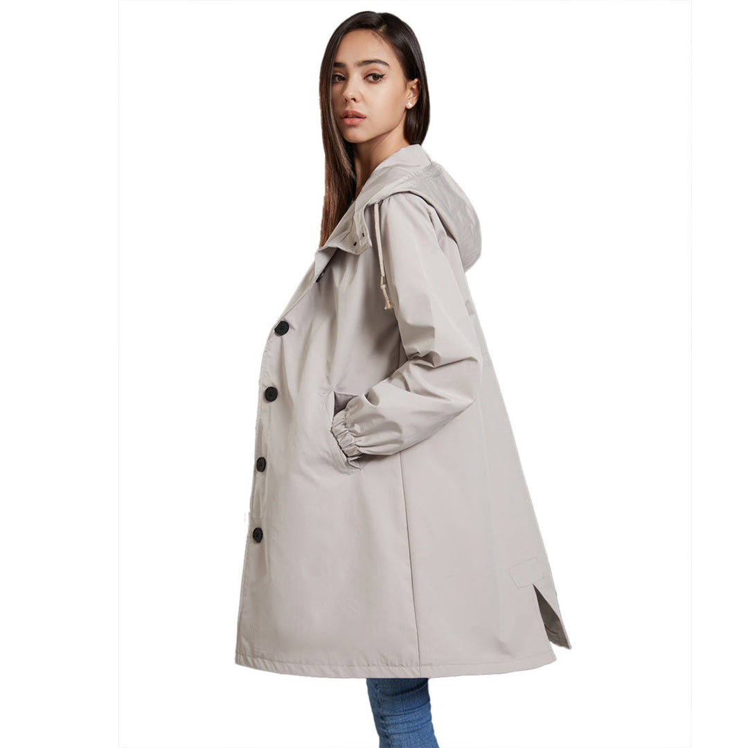 Lucy | Stylish Women's Raincoat with Hood