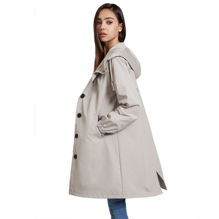 Lucy | Stylish Women's Raincoat with Hood