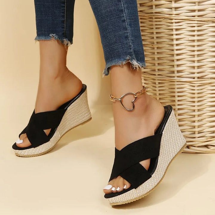 Jevie | Chic Wedge Sandals for Daily Elegance