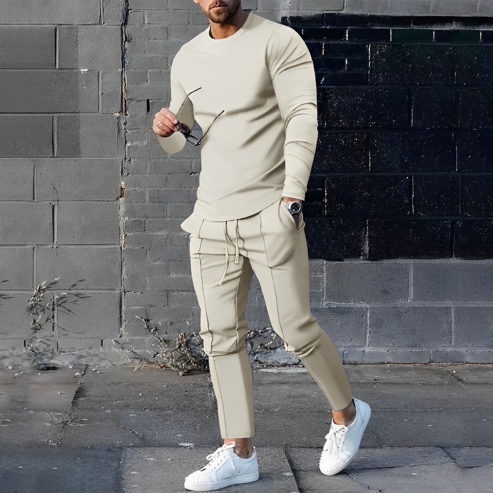 Men's Stylish Set - Trendy, Comfortable, All-in-One Outfit