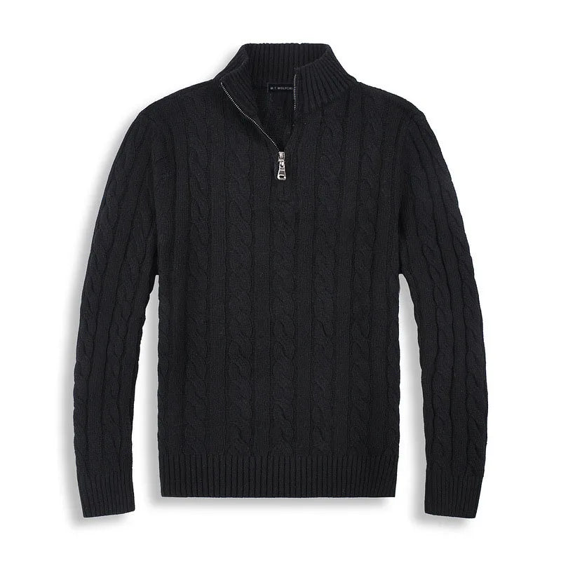 Luke | Old Money Half Zip Sweater for Men