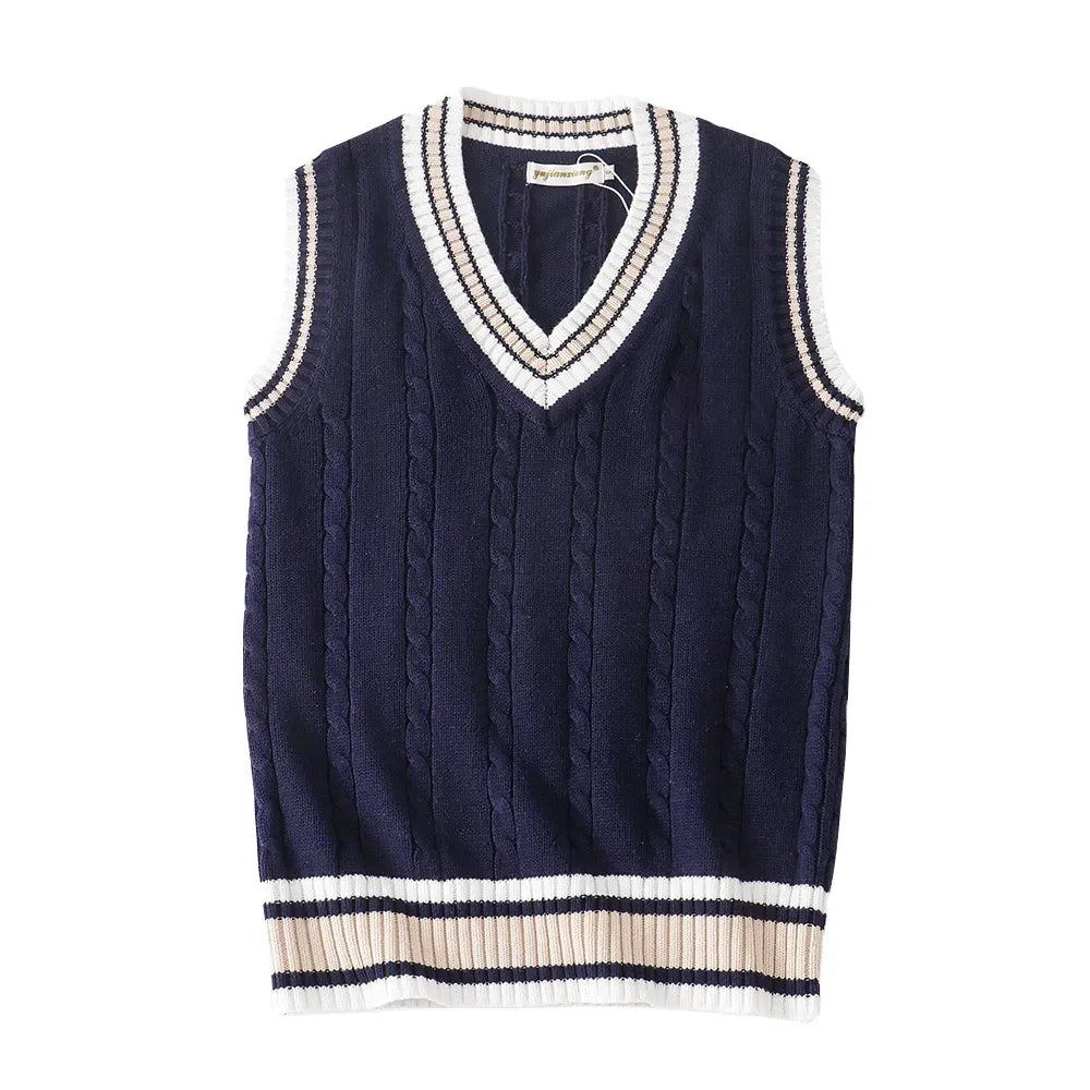 Albert | Men's V-Neck Sleeveless Sweater
