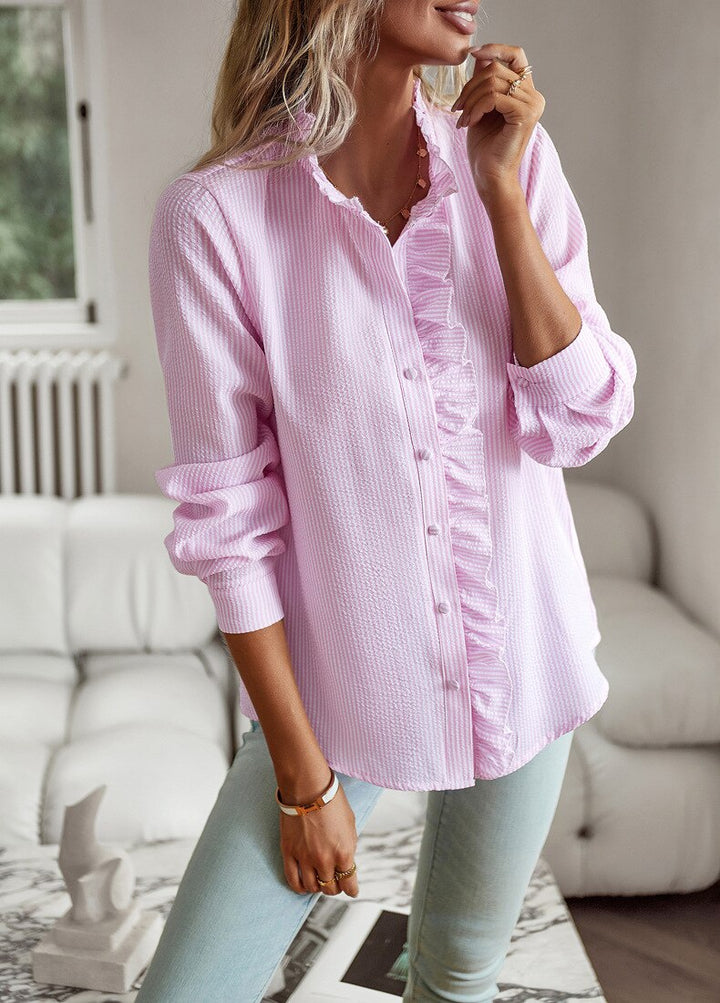 Lila | Chic Ruffled Top for Modern Women