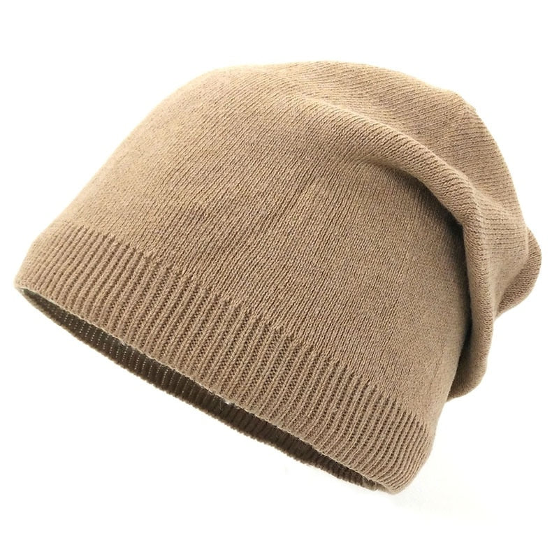 Unisex Knit Texture Soft Fit Beanie