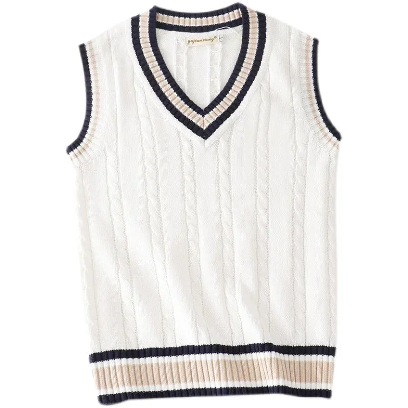 Albert | Men's V-Neck Sleeveless Sweater