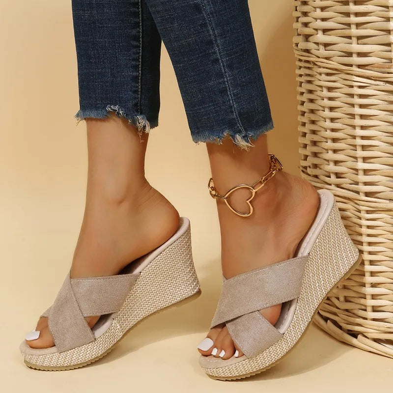Jevie | Chic Wedge Sandals for Daily Elegance