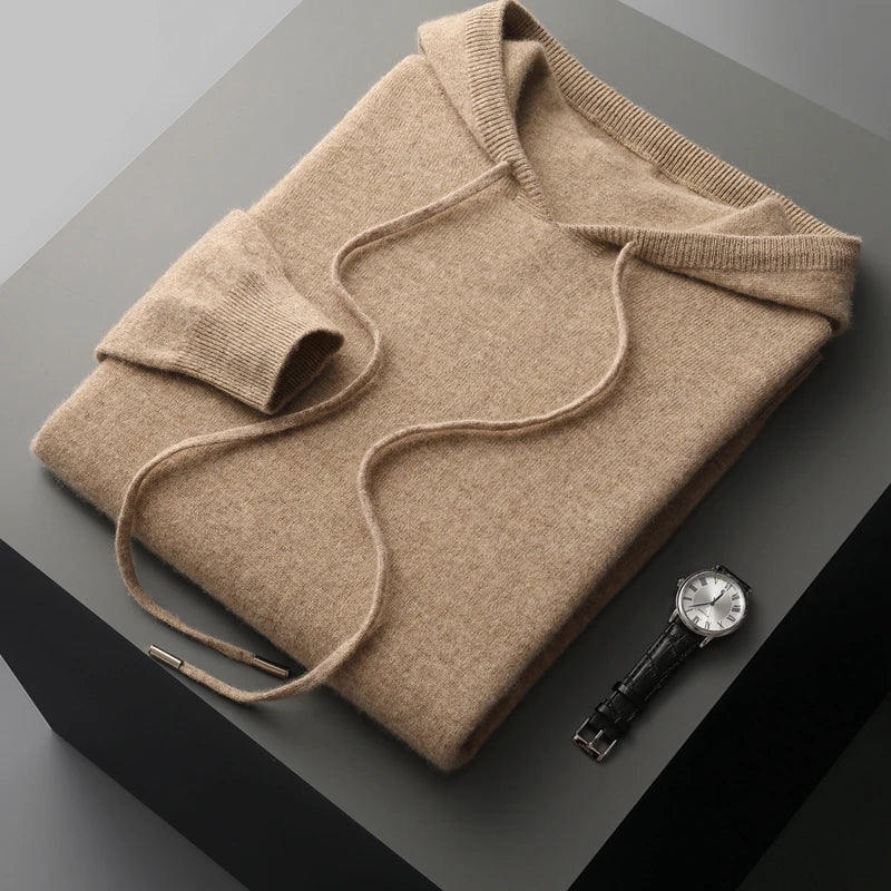 William | Men's Wool Blend Hoodie | Cozy and Comfortable