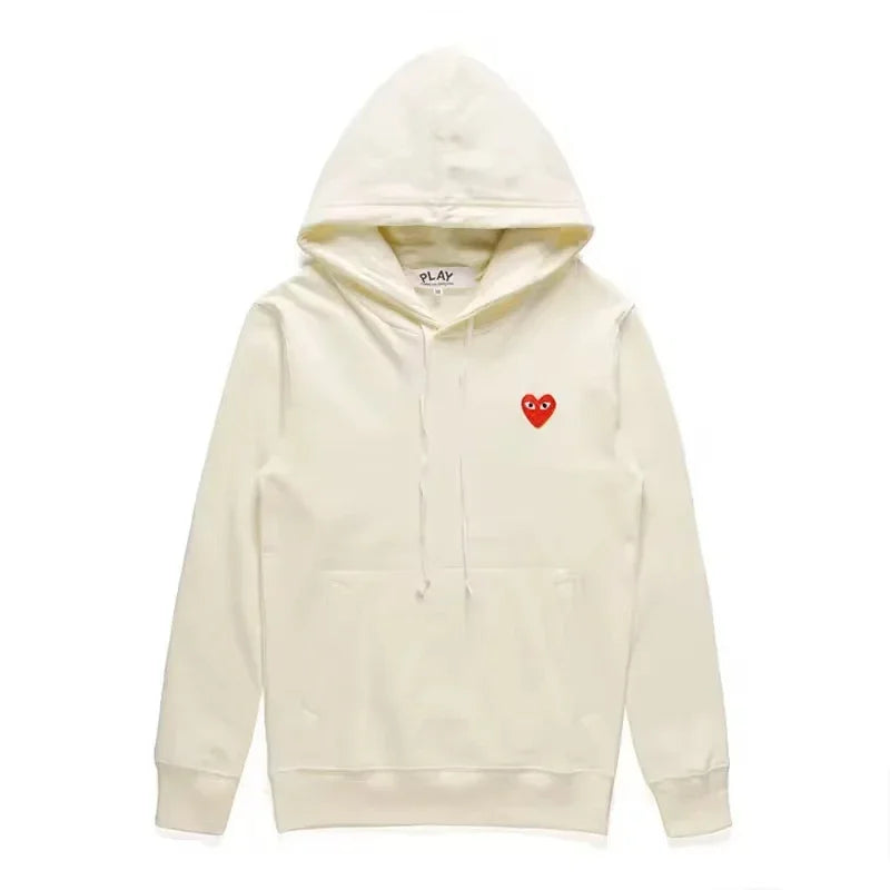 Frederick | Men's Hoodie with Heart Embroidery