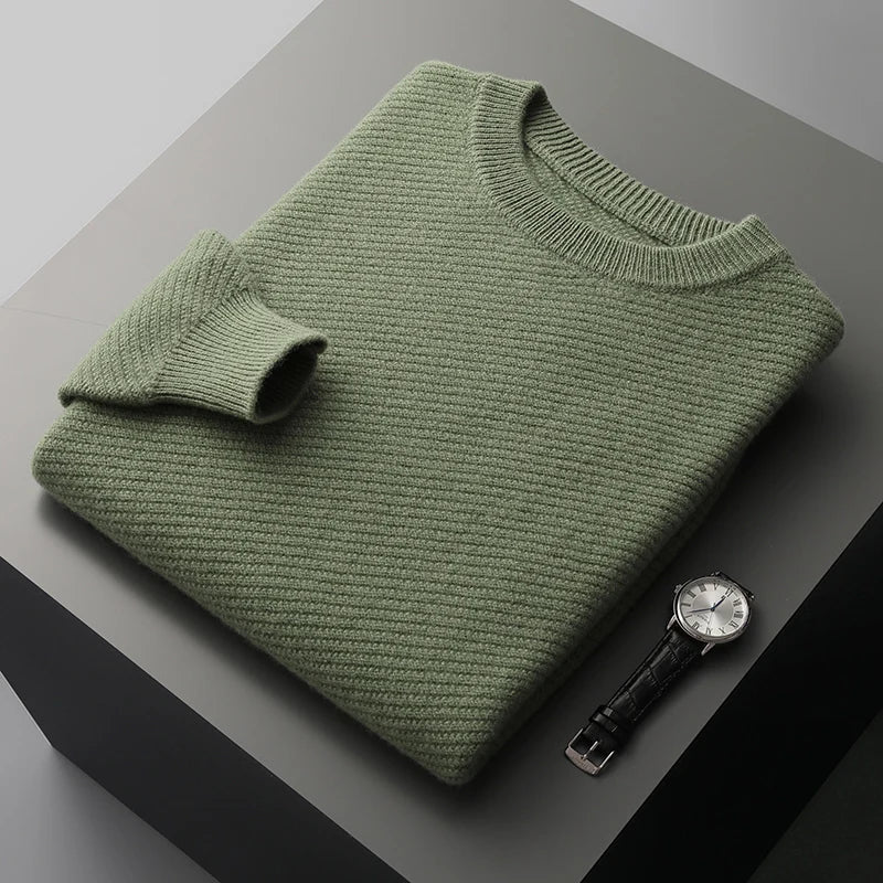 Miles | Men's Wool Sweater | Cozy Knitwear