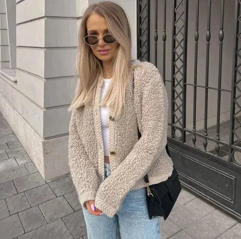 Lily | Elegant Casual Teddy Jacket for Women