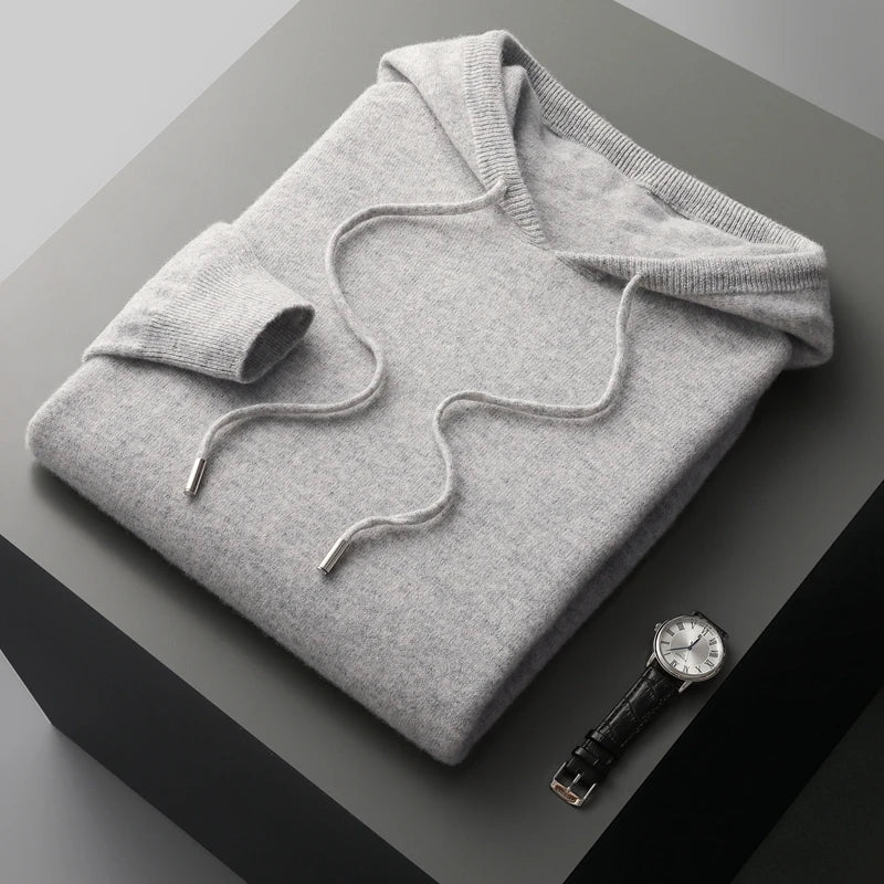 William | Men's Wool Blend Hoodie | Cozy and Comfortable