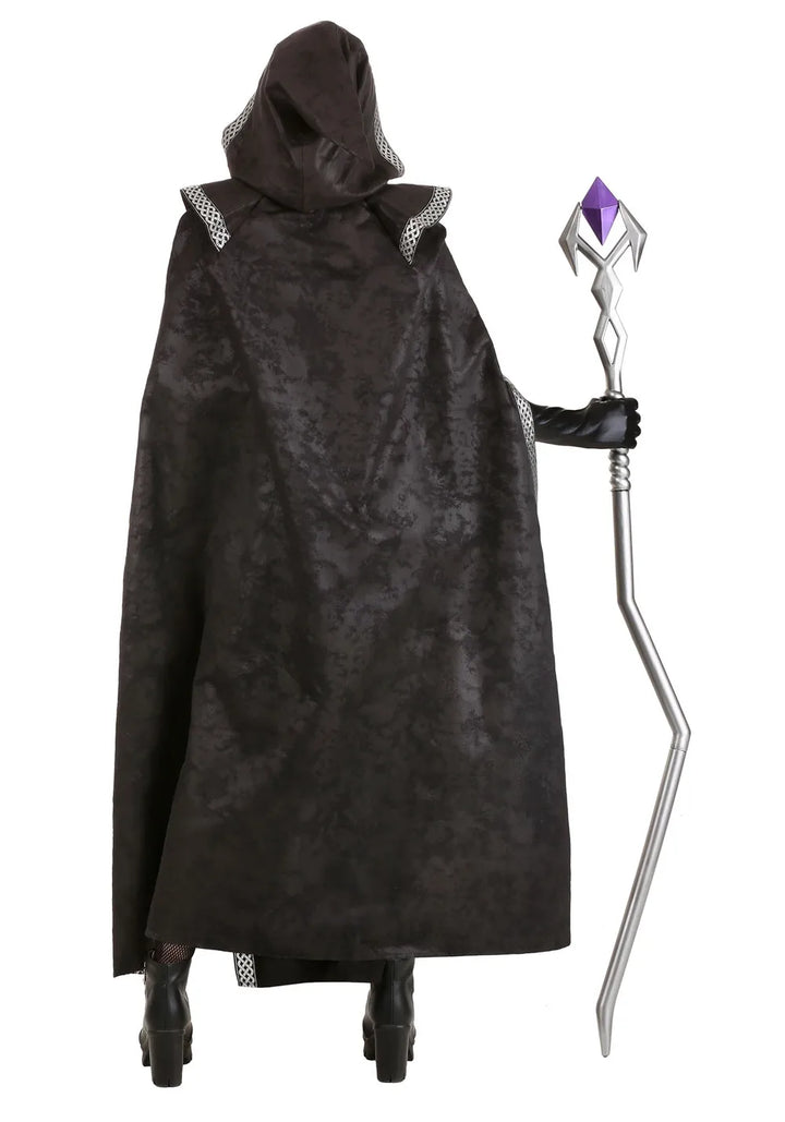 Dark Gothic Witch Halloween Costume Dress | Maxi