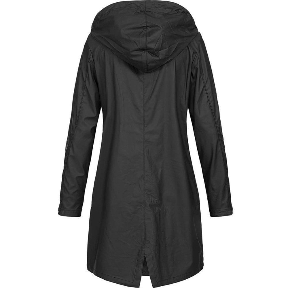 Leah | Stylish Women's Raincoat with Hood