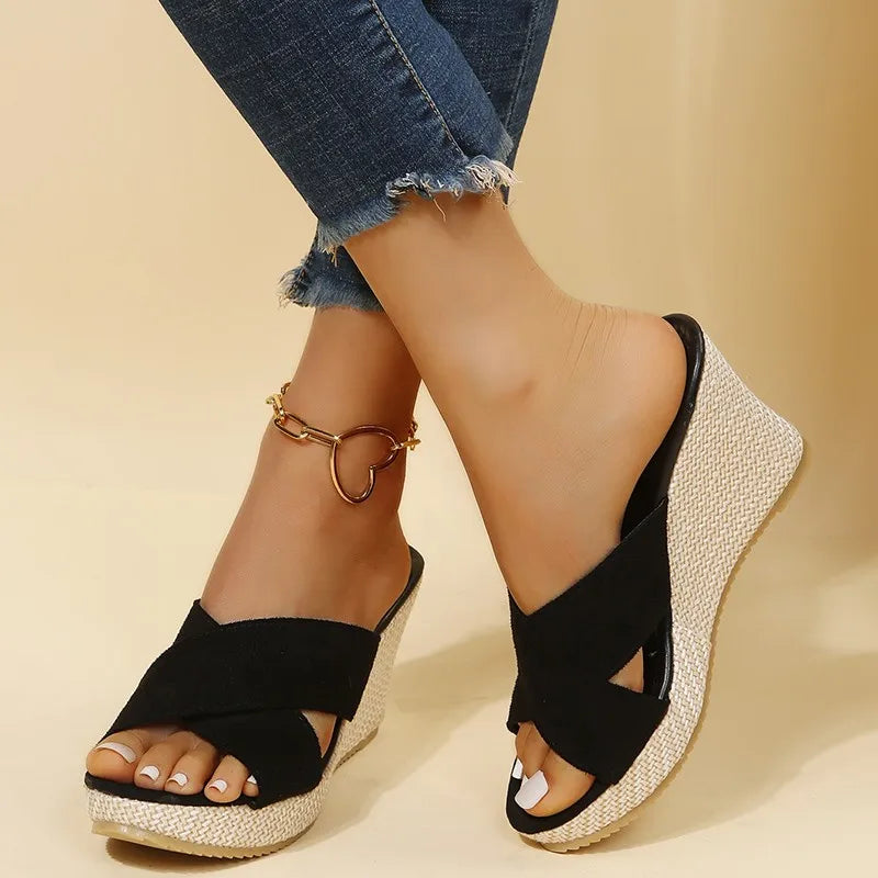 Jevie | Chic Wedge Sandals for Daily Elegance