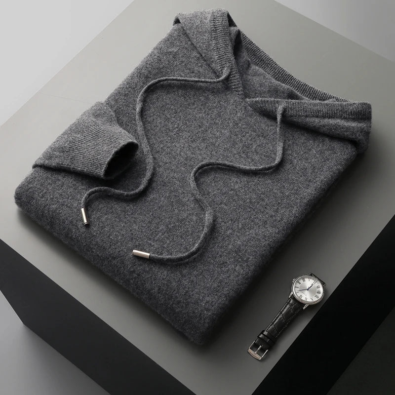 William | Men's Wool Blend Hoodie | Cozy and Comfortable