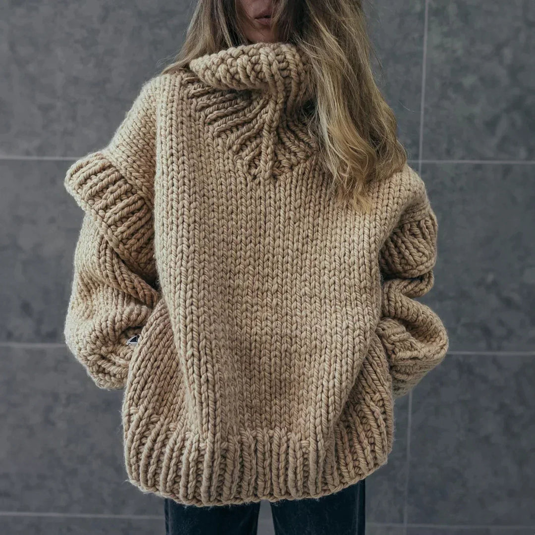 Kate | Cozy Oversized Turtleneck Sweater for Winter