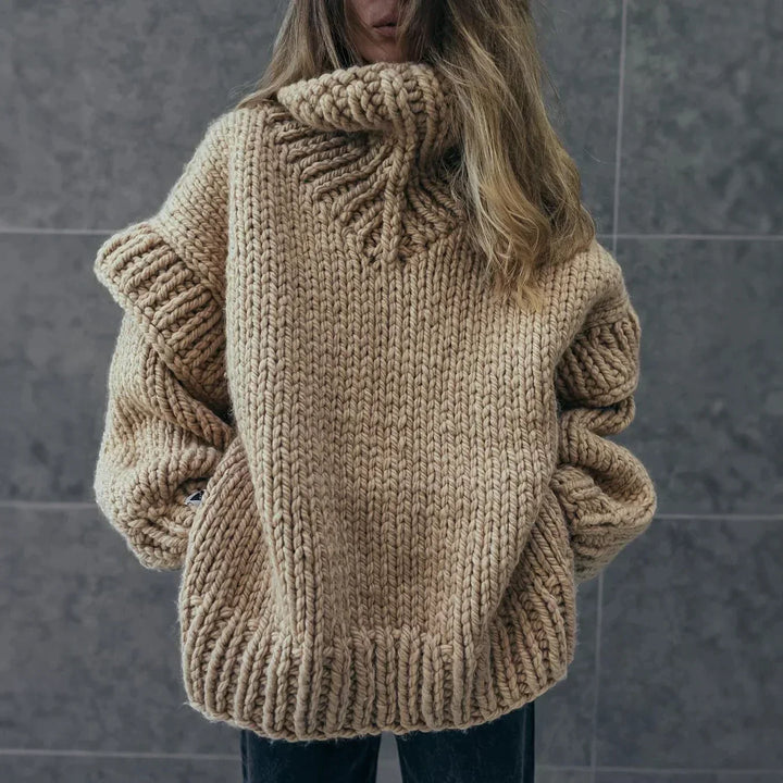 Kate | Cozy Oversized Turtleneck Sweater for Winter
