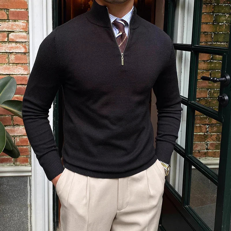 Logan | Men's Half-Zip Sweater