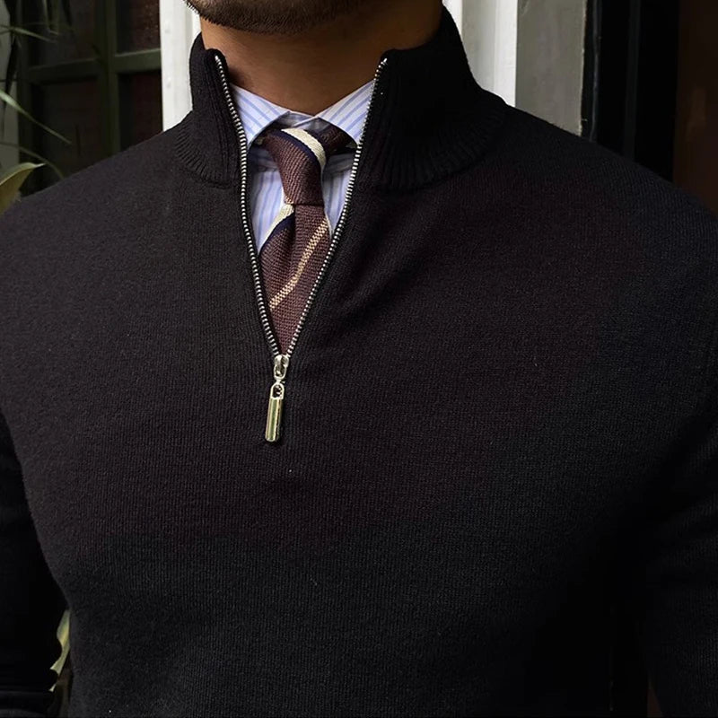 Logan | Men's Half-Zip Sweater