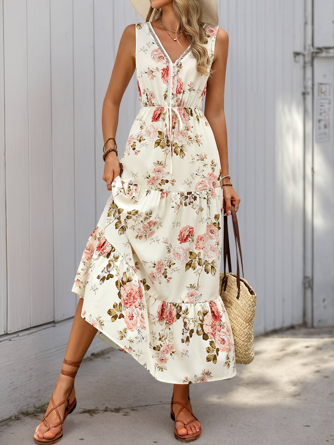 Emma - Long Floral Dress