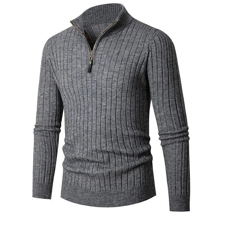Aaron | Men's Half-Zip Sweater