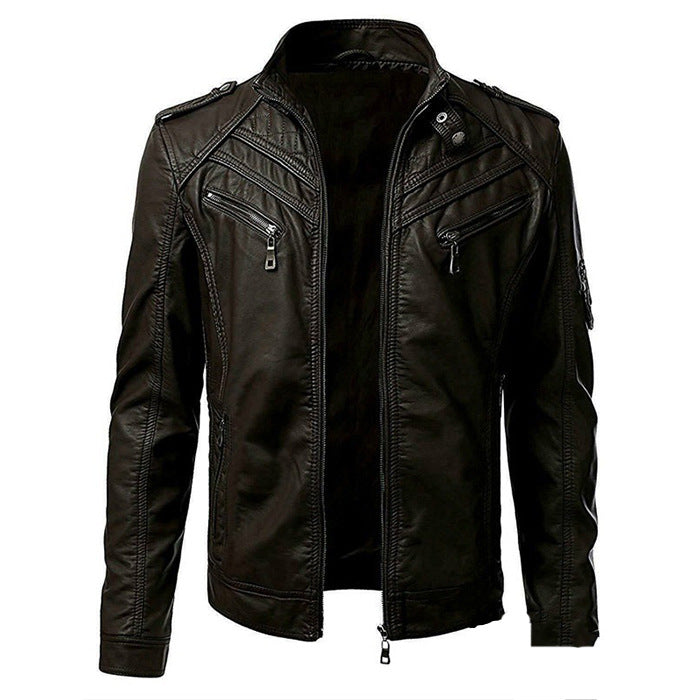 Mathéo | Luxurious Leather Jacket for Men