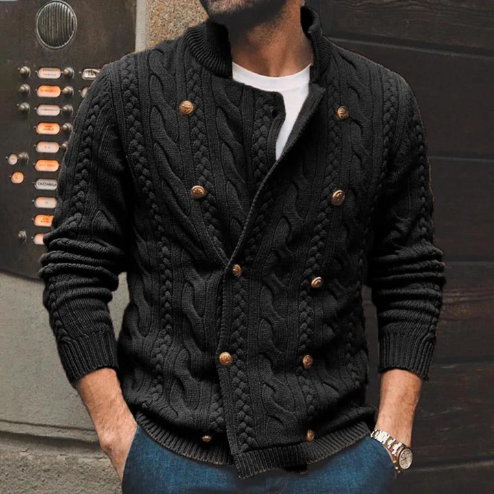 James | Modern Men's Cardigan Sweater