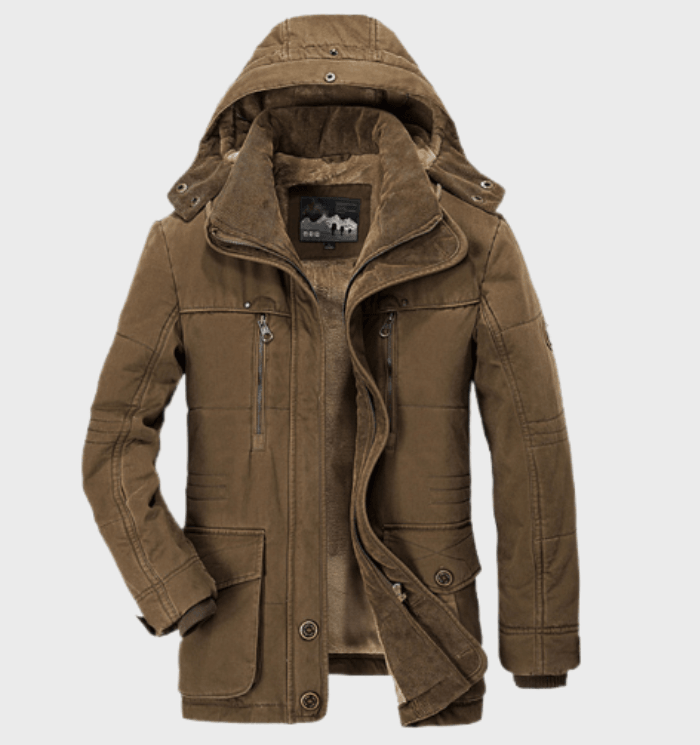 Leo | Waterproof breathable winter jacket for men