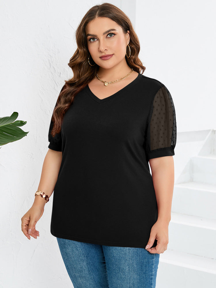 Janne | Chic V-Neck Top for Effortless Style
