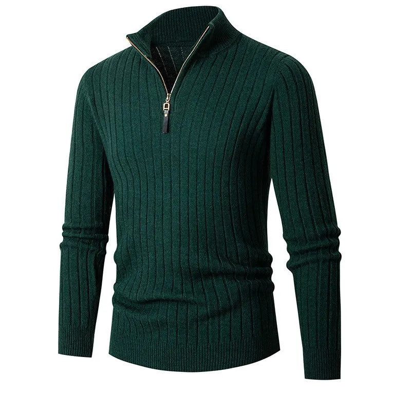Aaron | Men's Half-Zip Sweater