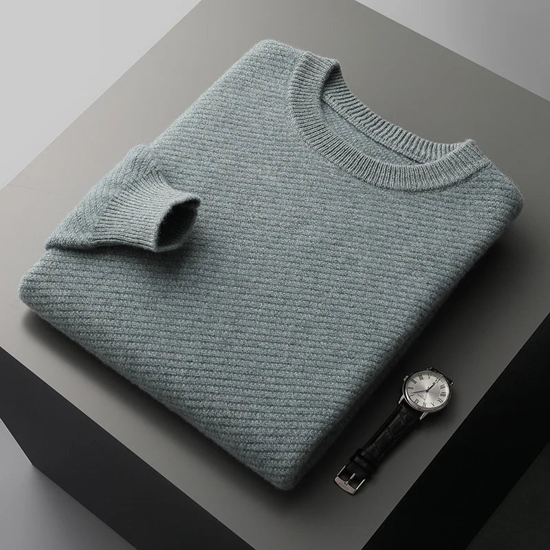 Miles | Men's Wool Sweater | Cozy Knitwear