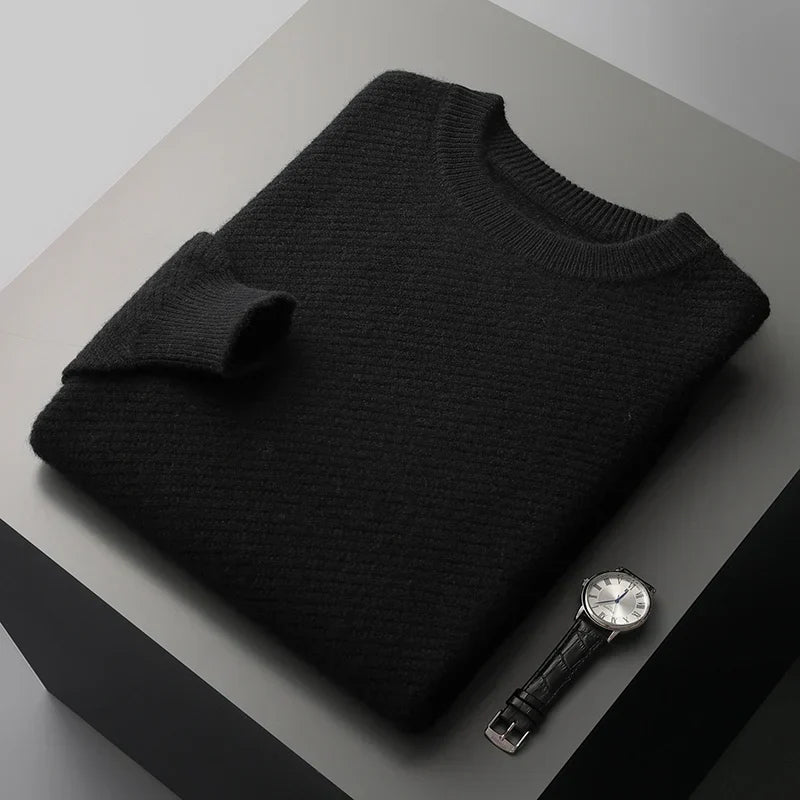 Miles | Men's Wool Sweater | Cozy Knitwear