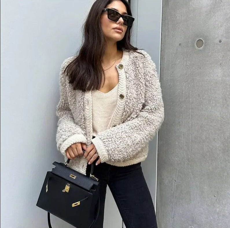 Lily | Elegant Casual Teddy Jacket for Women