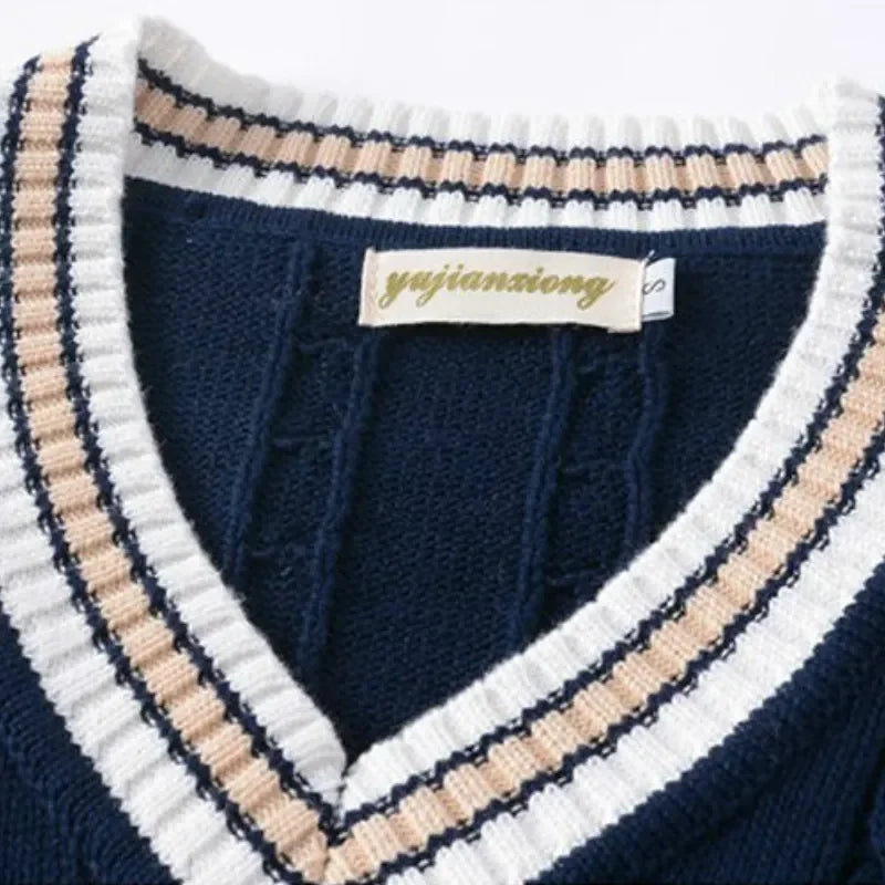 Albert | Men's V-Neck Sleeveless Sweater
