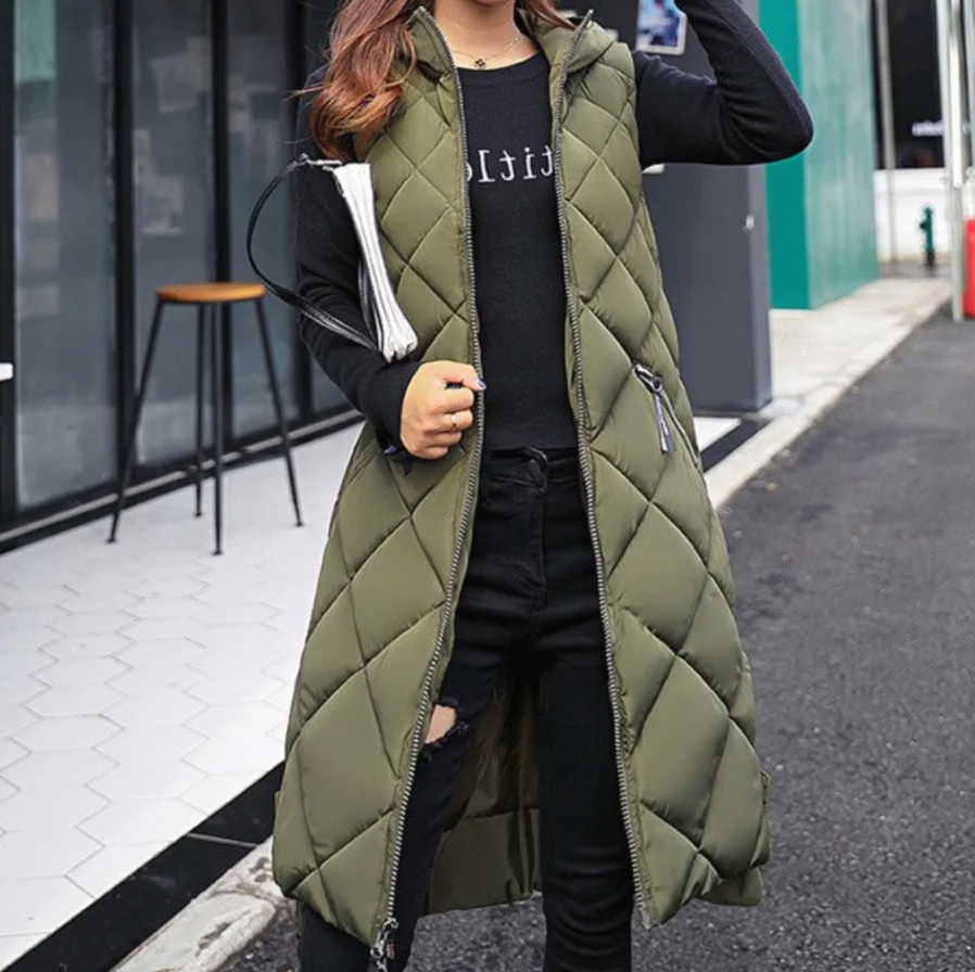 Rose | Women's Hooded Winter Vest