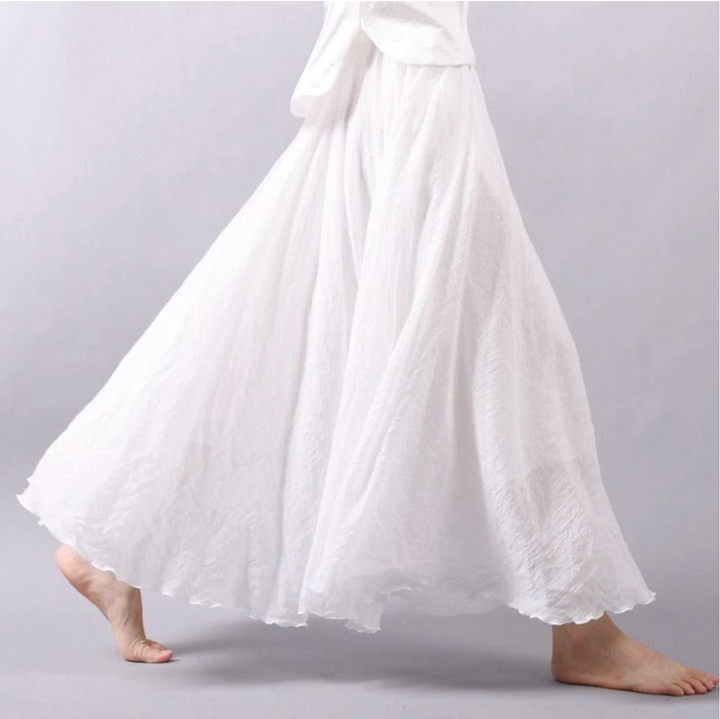 Elegant Flowing Maxi Skirt for Summer