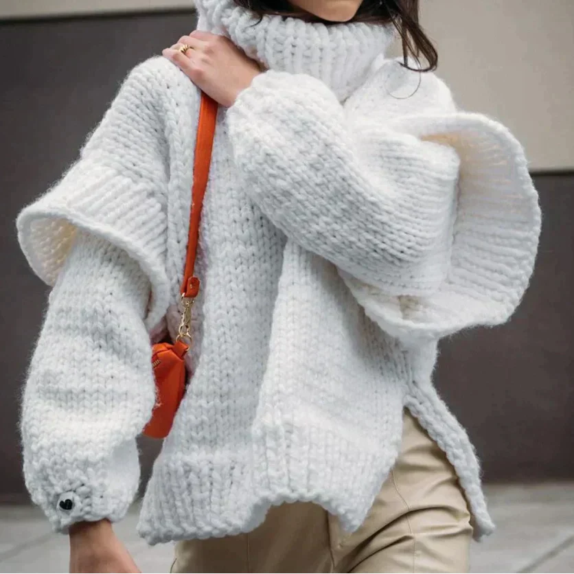 Kate | Cozy Oversized Turtleneck Sweater for Winter