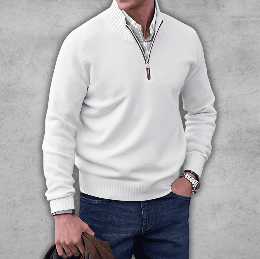 William | Men's Cotton Sweater | Elegant Design