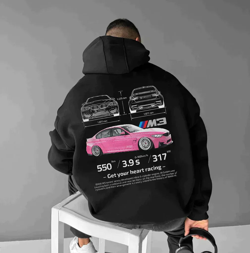 Oliver | Men's Oversized Racing Hoodie