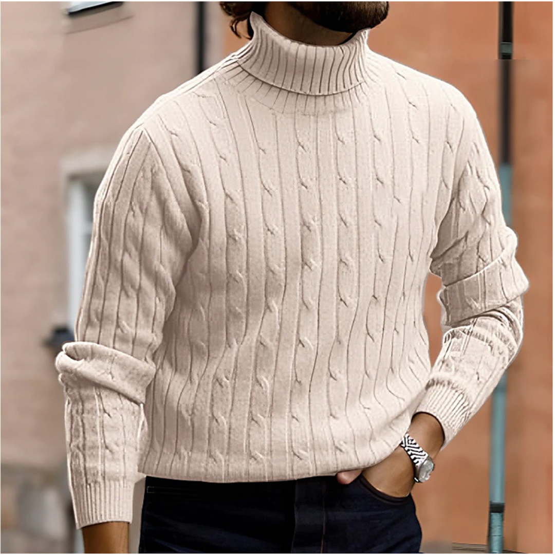 Luca | Stylish Men's Roll-Neck Sweater