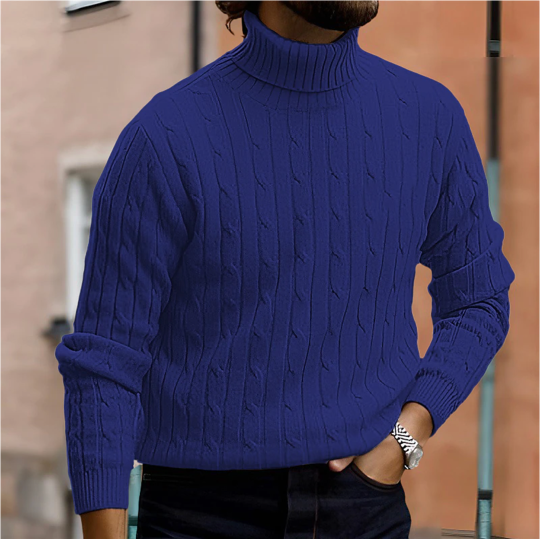 Luca | Stylish Men's Roll-Neck Sweater