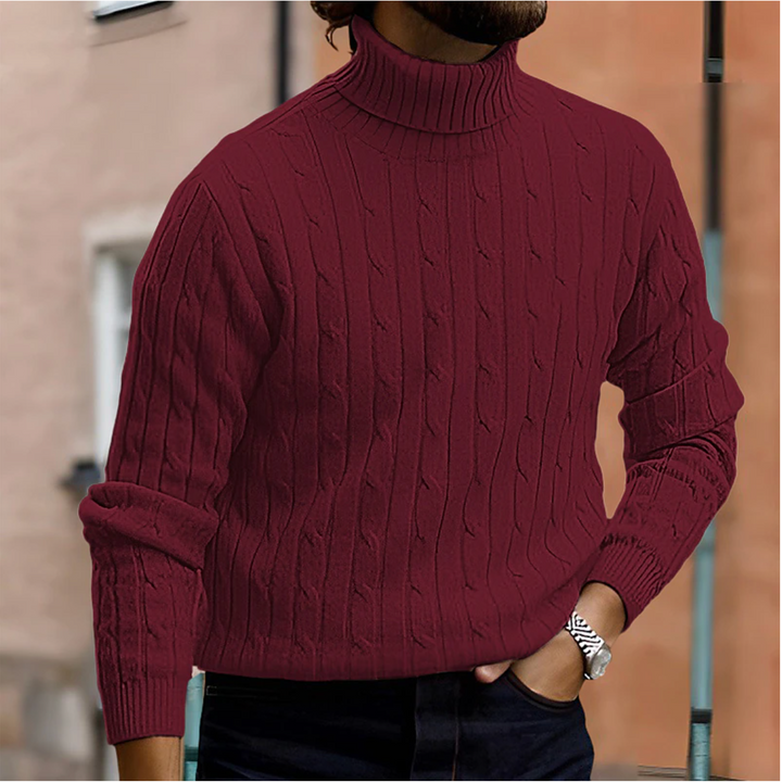 Luca | Stylish Men's Roll-Neck Sweater