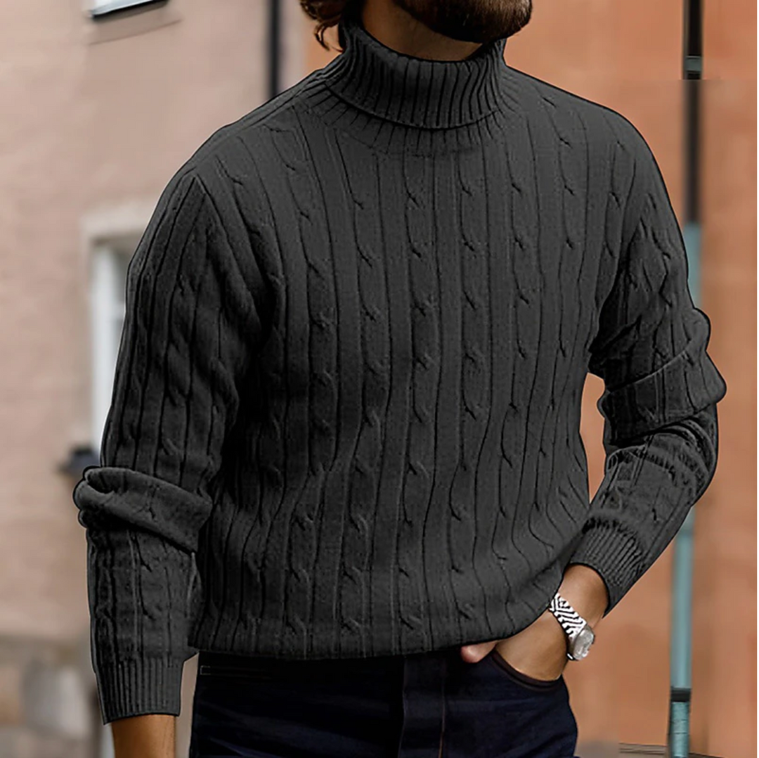 Luca | Stylish Men's Roll-Neck Sweater