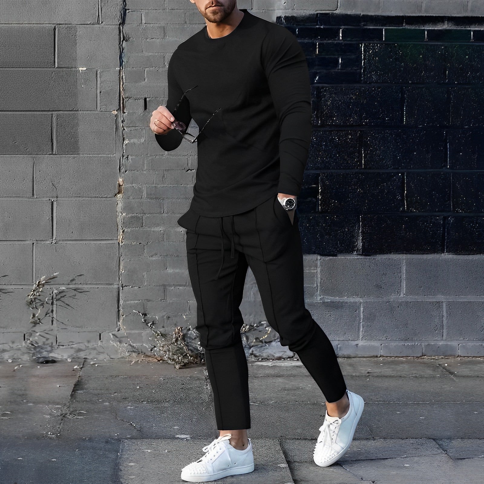 Men's Stylish Set - Trendy, Comfortable, All-in-One Outfit